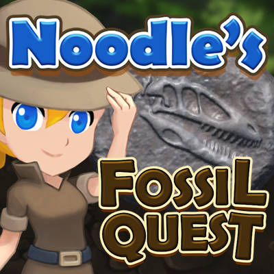 Noodle's Fossil Quest - Free Learning Game | Free-Learning-Games.com