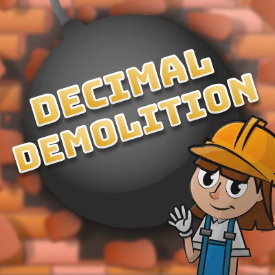 Decimal Demolition - Free Learning Game | Free-Learning-Games.com