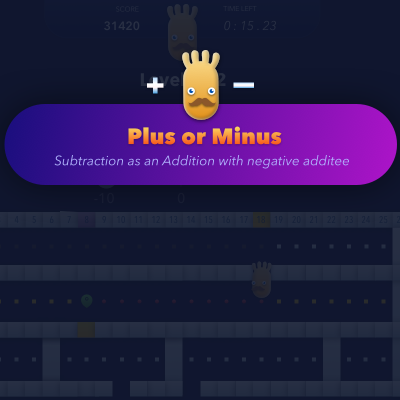 Plus or Minus - Free Learning Game | Free-Learning-Games.com