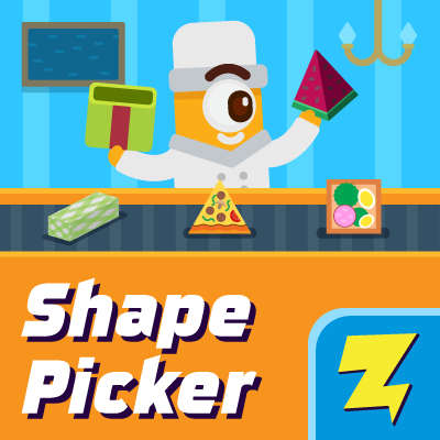 Shape Picker - Free Compare 2-D and 3-D Shapes Game | Free-Learning ...
