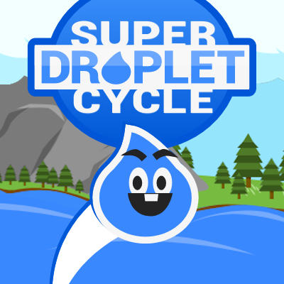 Super Droplet Cycle - Free The Water Cycle Game | Free-Learning-Games.com