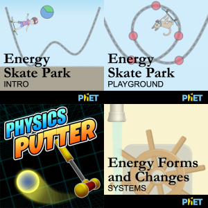 For Class: Energy Transformations 6.9C - Free Games and Simulations ...