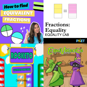 Free Educational Games: Visual Models of Equivalent Fractions 4.NF.A.1 ...