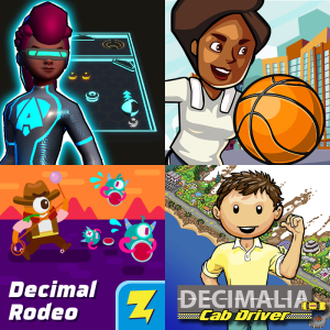 Game Based Learning: Identify Decimals Expressed Through Thousandths 4 ...