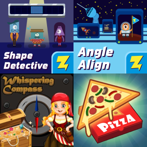 Line Alignment Game Practice: Points, Lines, Line Segments, Rays, Angles, And Perpendicular ...