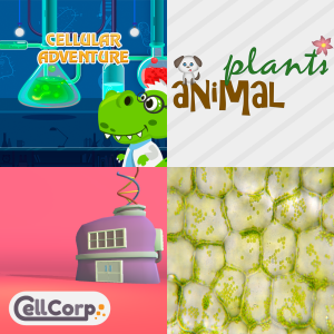 Lesson: Parts of the Cell - Plants vs. Animals MS-LS1.A-2b - Free Games ...