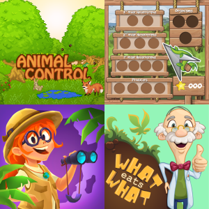 Student Lesson: Food Webs in an Ecosystem 7.5B - Free Educational Games ...