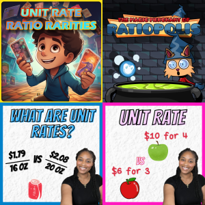 Lesson: Solve Unit Rate Problems 6.RP.3.b - Free Games and Videos ...
