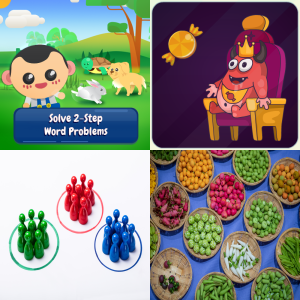 Practice: Solve 2-Step Word Problems 3.OA.D.8 - Free Educational Games ...