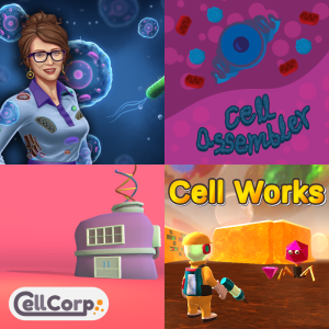 Game Based Learning: Parts of the Cell 6.LS1.2-1a - Free Educational ...