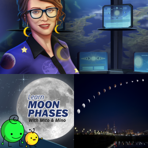 Free Educational Games: Lunar Phases MS-ESS1.A-1b Assignment - Free ...