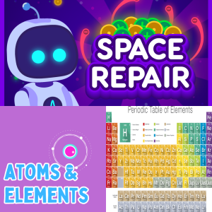 Game Based Learning: Atoms and Elements MS-PS1.A-1a - Free Games ...